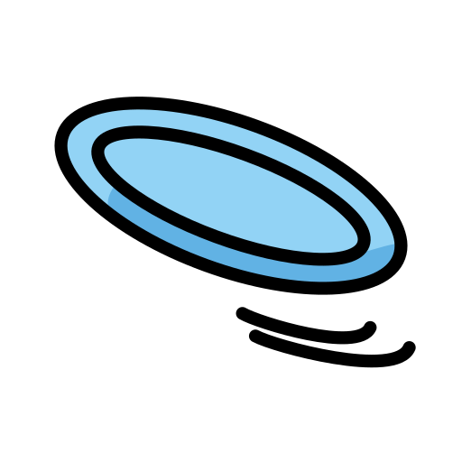Flying Disc on OpenMoji