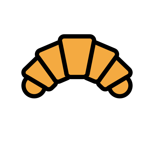 Croissant on OpenMoji