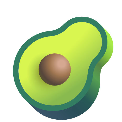 Avocado on Microsoft 3D