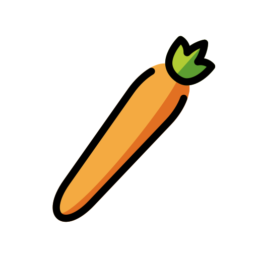 Carrot on OpenMoji