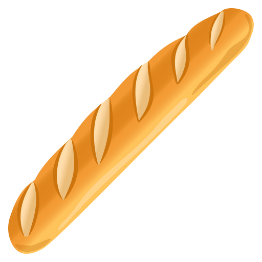 Baguette Bread on JoyPixels
