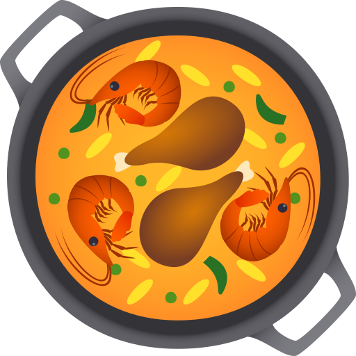 Shallow Pan Of Food on JoyPixels