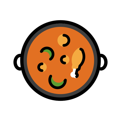 Shallow Pan Of Food on OpenMoji