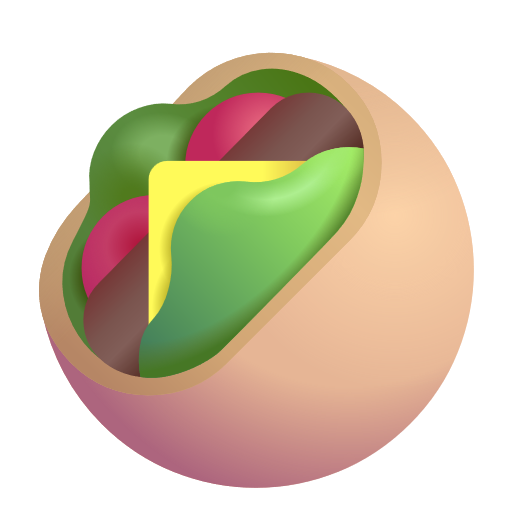 Stuffed Flatbread on Microsoft 3D