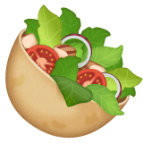 Stuffed Flatbread on WhatsApp
