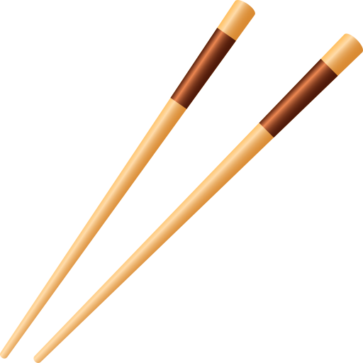 Chopsticks on JoyPixels