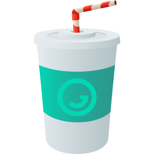 Cup With Straw on JoyPixels