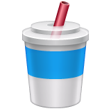 Cup With Straw on WhatsApp