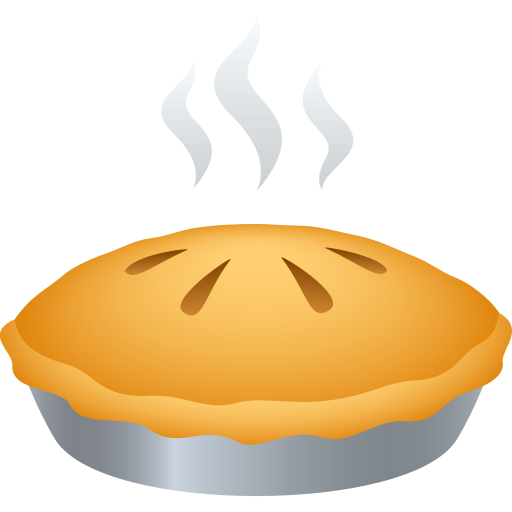Pie on JoyPixels