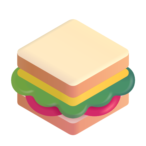 Sandwich on Microsoft 3D