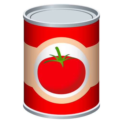 Canned Food on JoyPixels