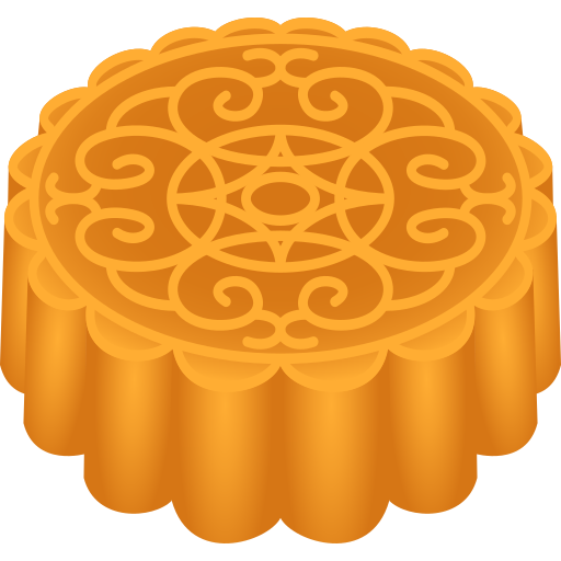 Moon Cake on JoyPixels