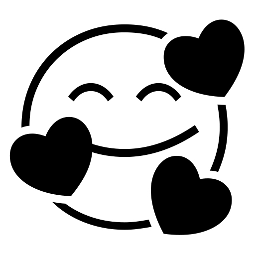 Smiling Face With Smiling Eyes And Three Hearts on Noto Emoji