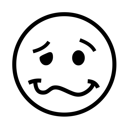Face With Uneven Eyes And Wavy Mouth on Noto Emoji
