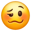 Face With Uneven Eyes And Wavy Mouth on Samsung