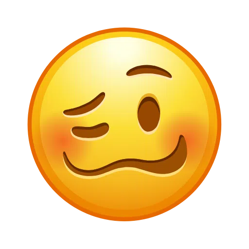 Face With Uneven Eyes And Wavy Mouth on Telegram