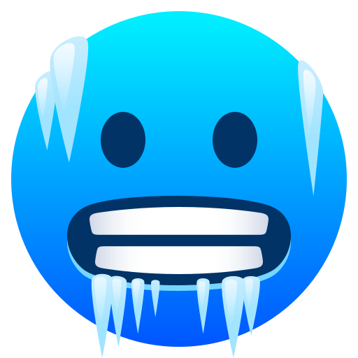 Freezing Face on JoyPixels
