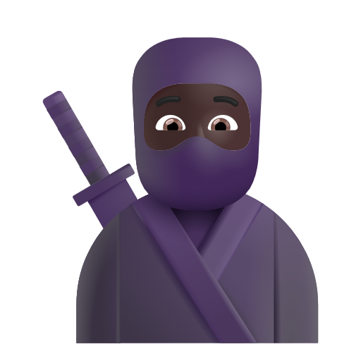 Ninja: Dark Skin Tone on Microsoft 3D