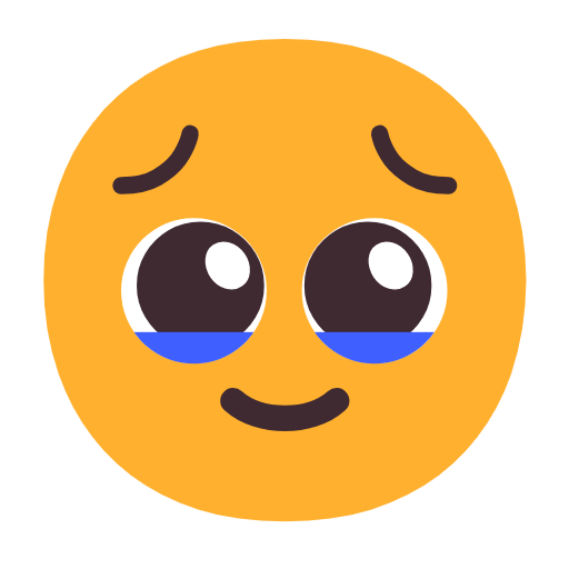 Face Holding Back Tears on Microsoft Fluent