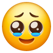 Face Holding Back Tears on Samsung