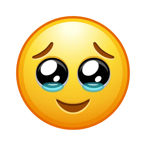 Face Holding Back Tears on Telegram