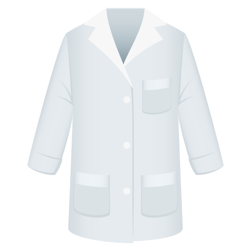 Lab Coat on JoyPixels
