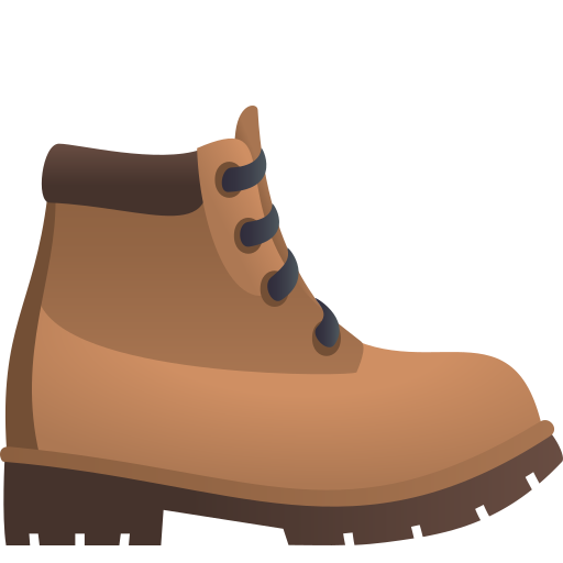 Hiking Boot on JoyPixels
