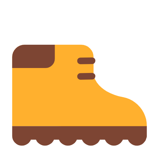 Hiking Boot on Microsoft Fluent