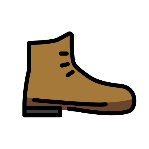 Hiking Boot on OpenMoji