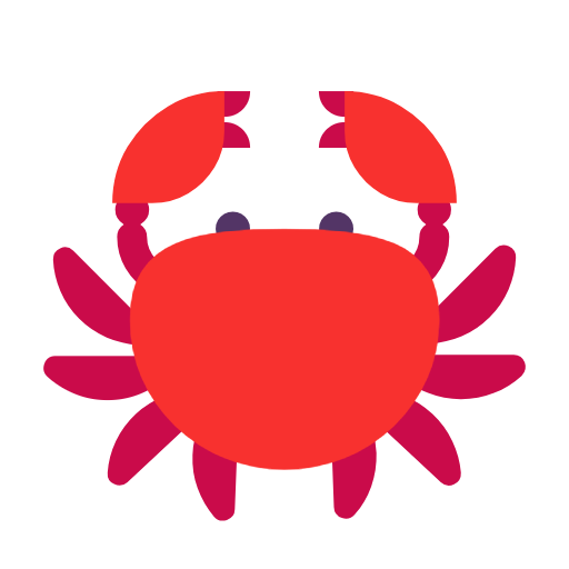 Crab on Microsoft Fluent