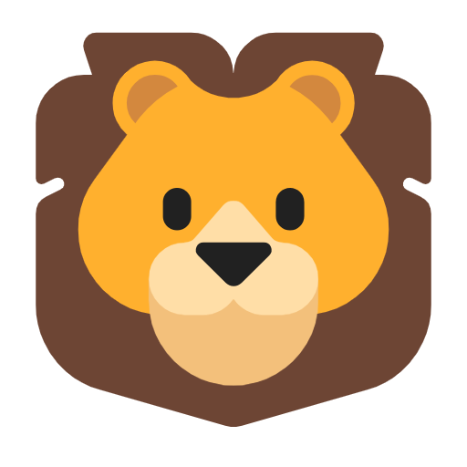 Lion Face on Microsoft Fluent