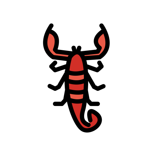 Scorpion on OpenMoji