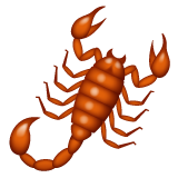 Scorpion on WhatsApp