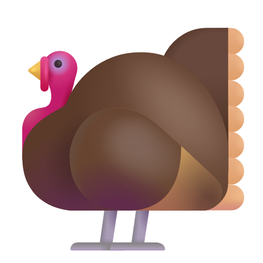 Turkey on Microsoft 3D