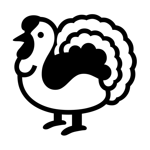 Turkey on Noto Emoji