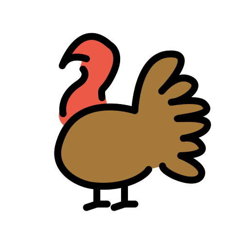 Turkey on OpenMoji