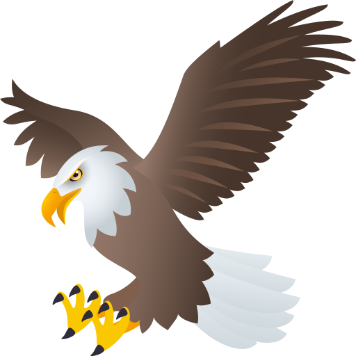 Eagle on JoyPixels