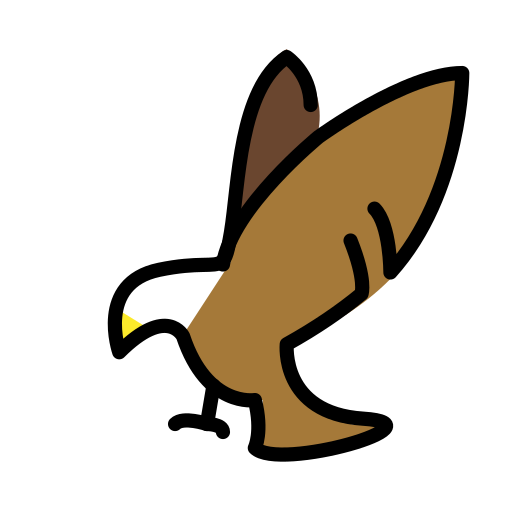Eagle on OpenMoji