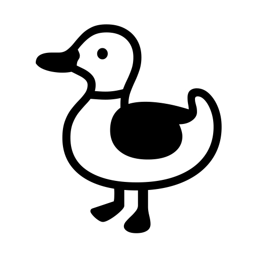 Duck on Noto Emoji