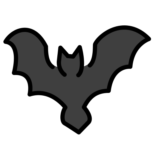 Bat on OpenMoji