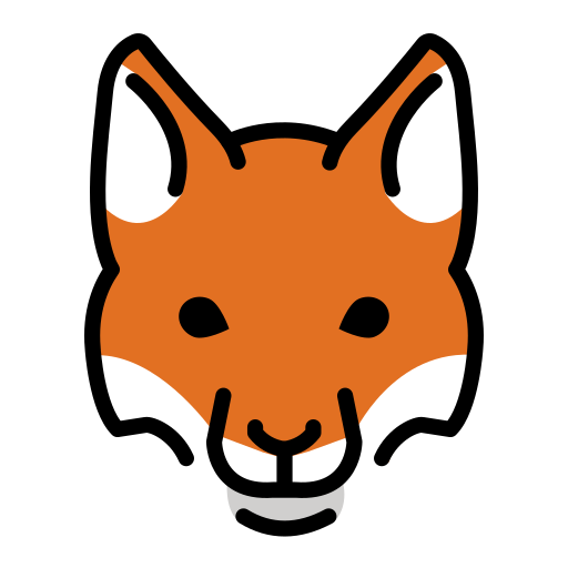 Fox Face on OpenMoji