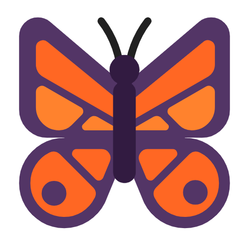 Butterfly on Microsoft Fluent