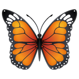 Butterfly on WhatsApp
