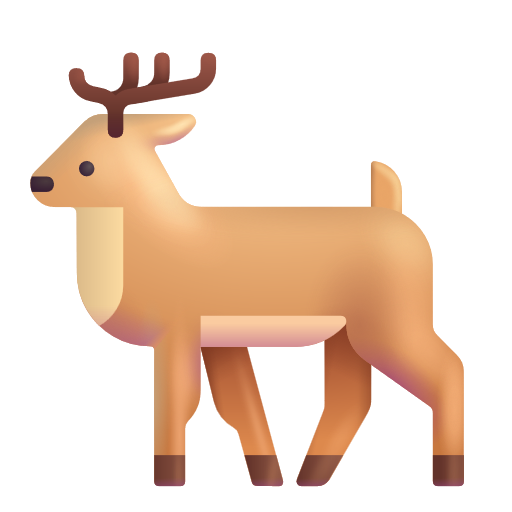 Deer on Microsoft 3D