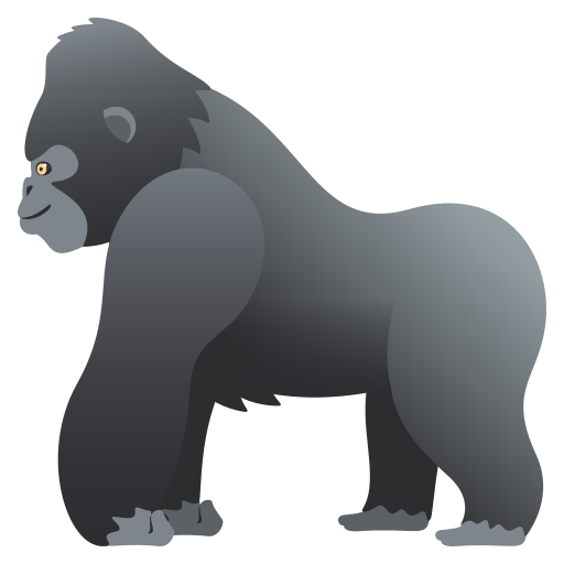 Gorilla on JoyPixels