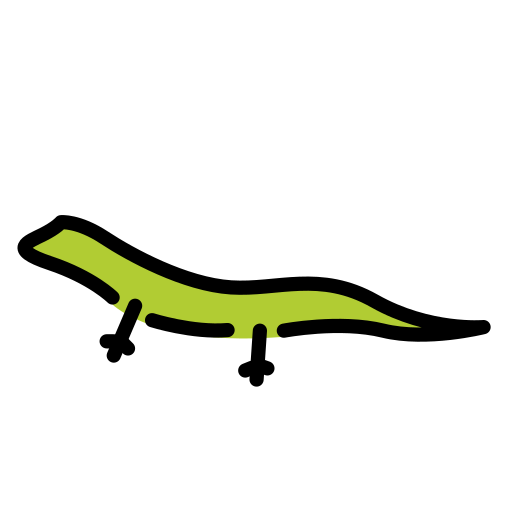 Lizard on OpenMoji