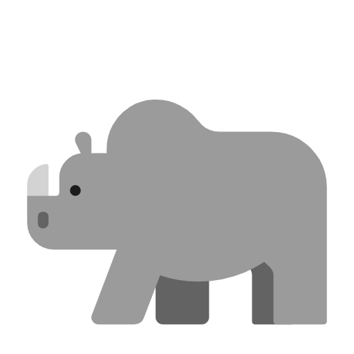 Rhinoceros on Microsoft Fluent