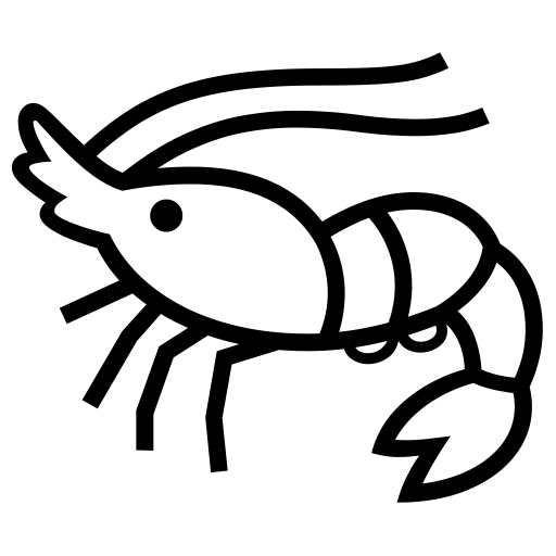 Shrimp on Noto Emoji