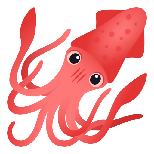 Squid on JoyPixels