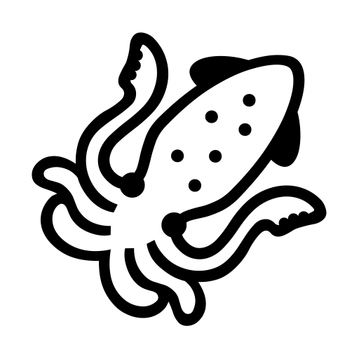 Squid on Noto Emoji